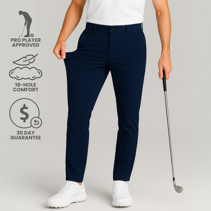 PRO STRETCH GOLF TROUSERS - NAVY BLUE