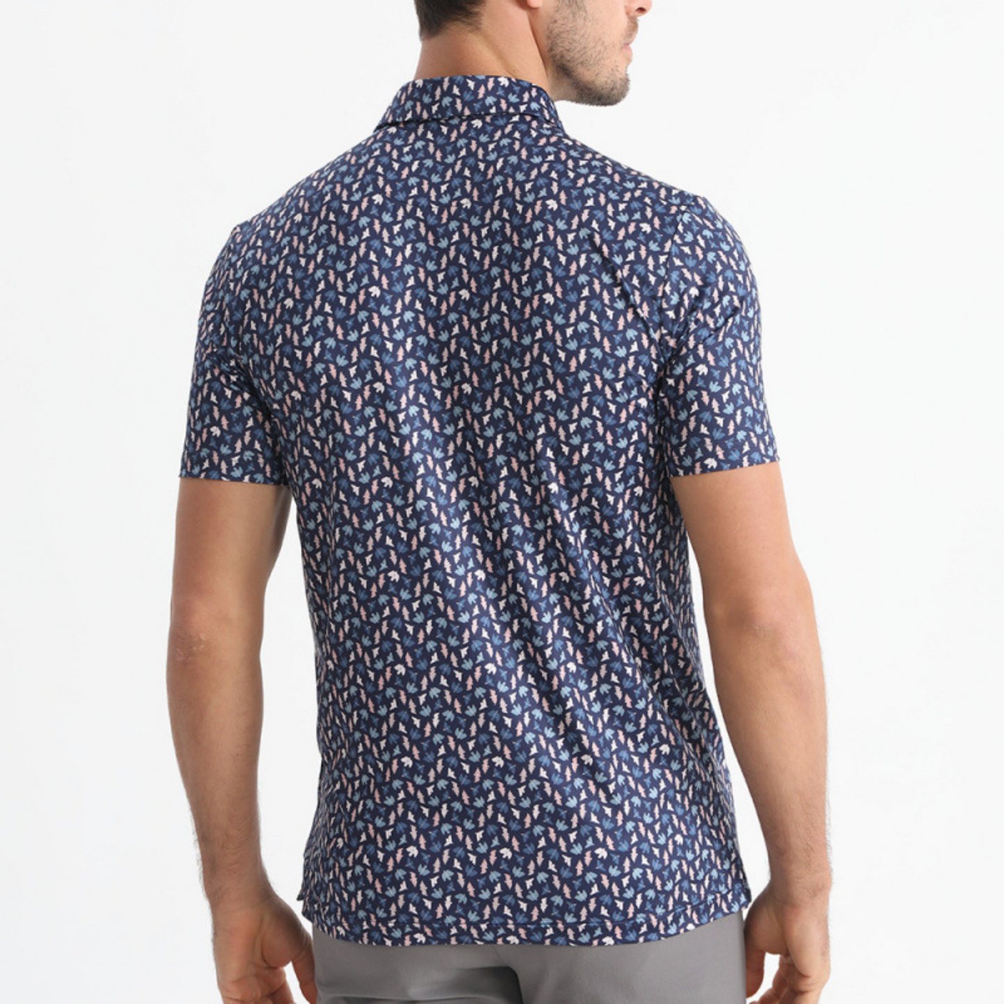 BIRDIE PRINTED POLO