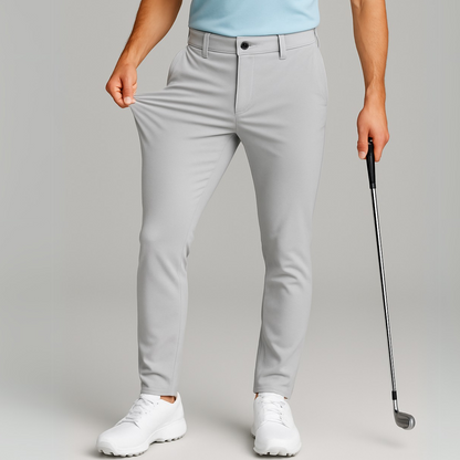 PRO STRETCH GOLF TROUSERS - BLACK