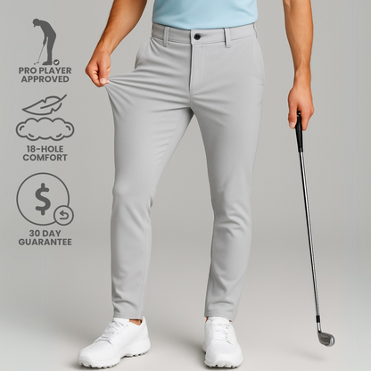 PRO STRETCH GOLF TROUSERS - GREY