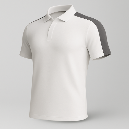 APPROACH POLO - WHITE / GREY